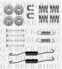 BORG & BECK BBK6197 Accessory Kit, disc brake pads